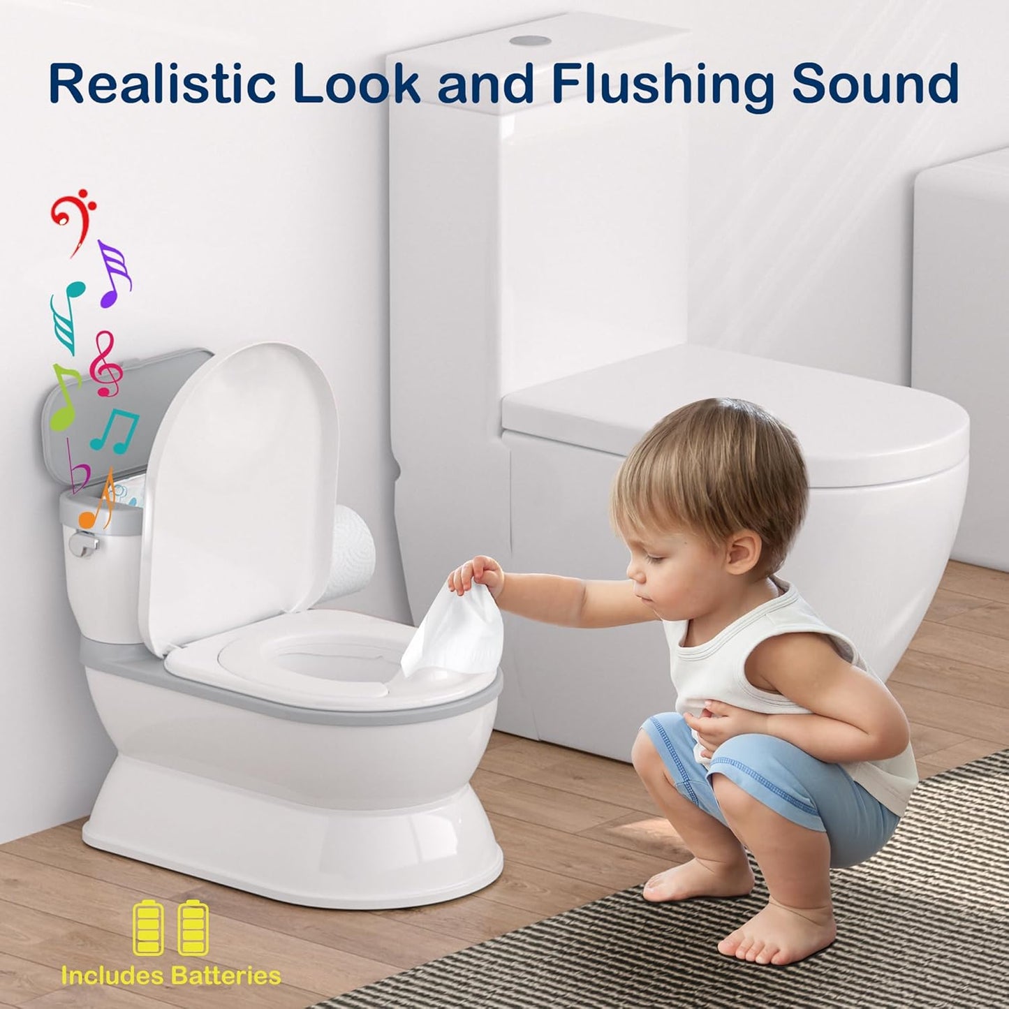 2-in-1 Toddler Potty Training Toilet