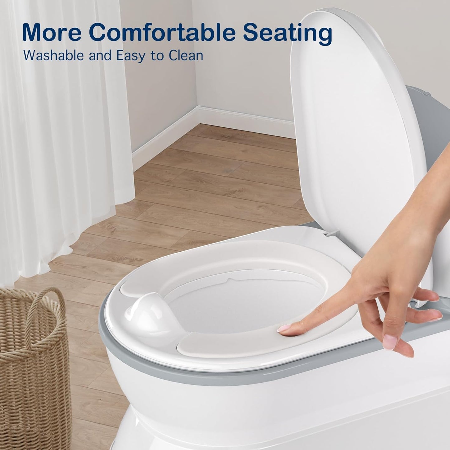 2-in-1 Toddler Potty Training Toilet